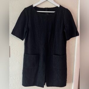 St. John Wool Knit Tunic Top With Pockets Made in USA